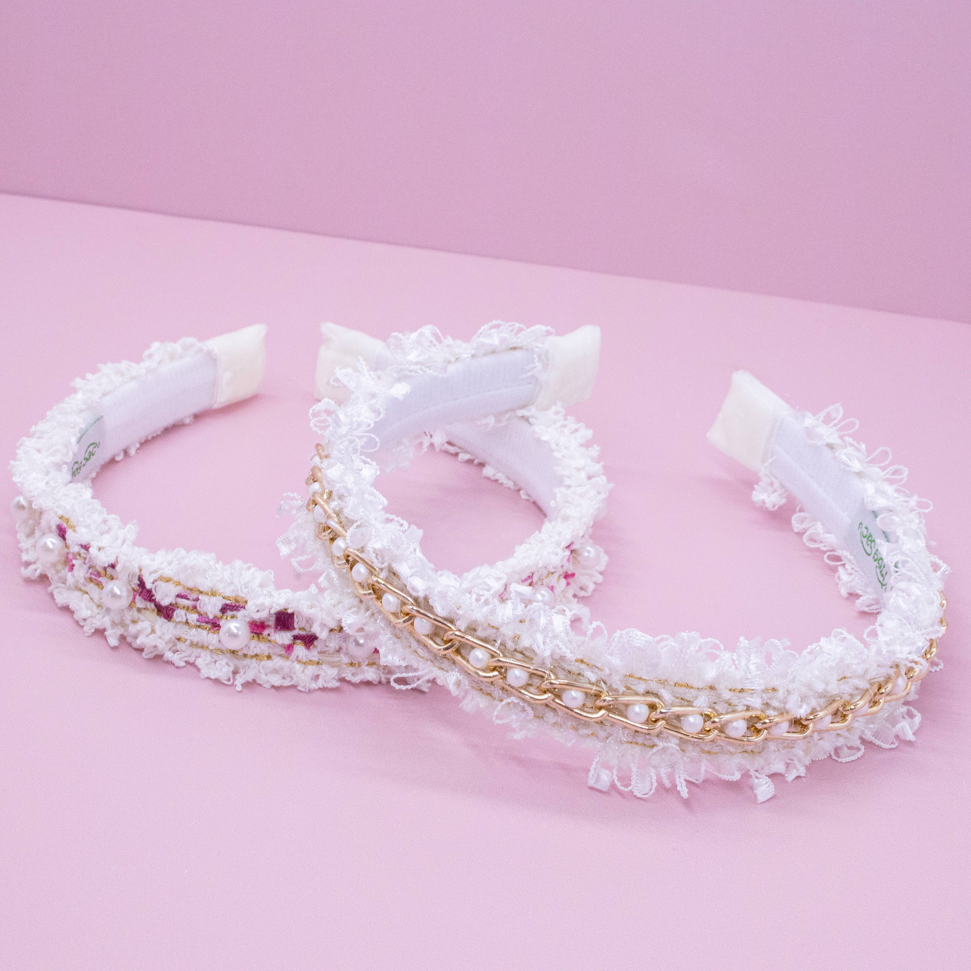 Confetti Pearl Headbands - 2 Pack