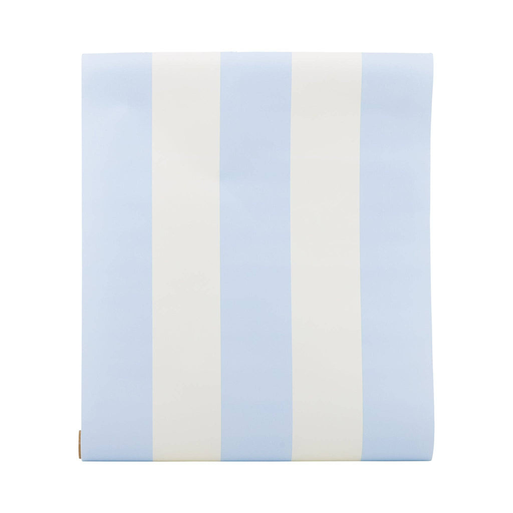 Blue Striped Table Runner