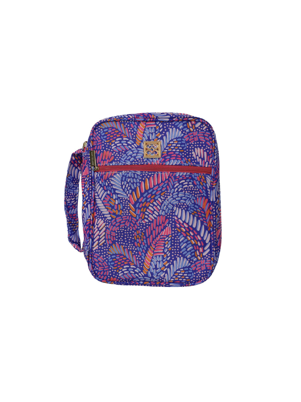 Bible Cover | Mosaic Meadow Blue