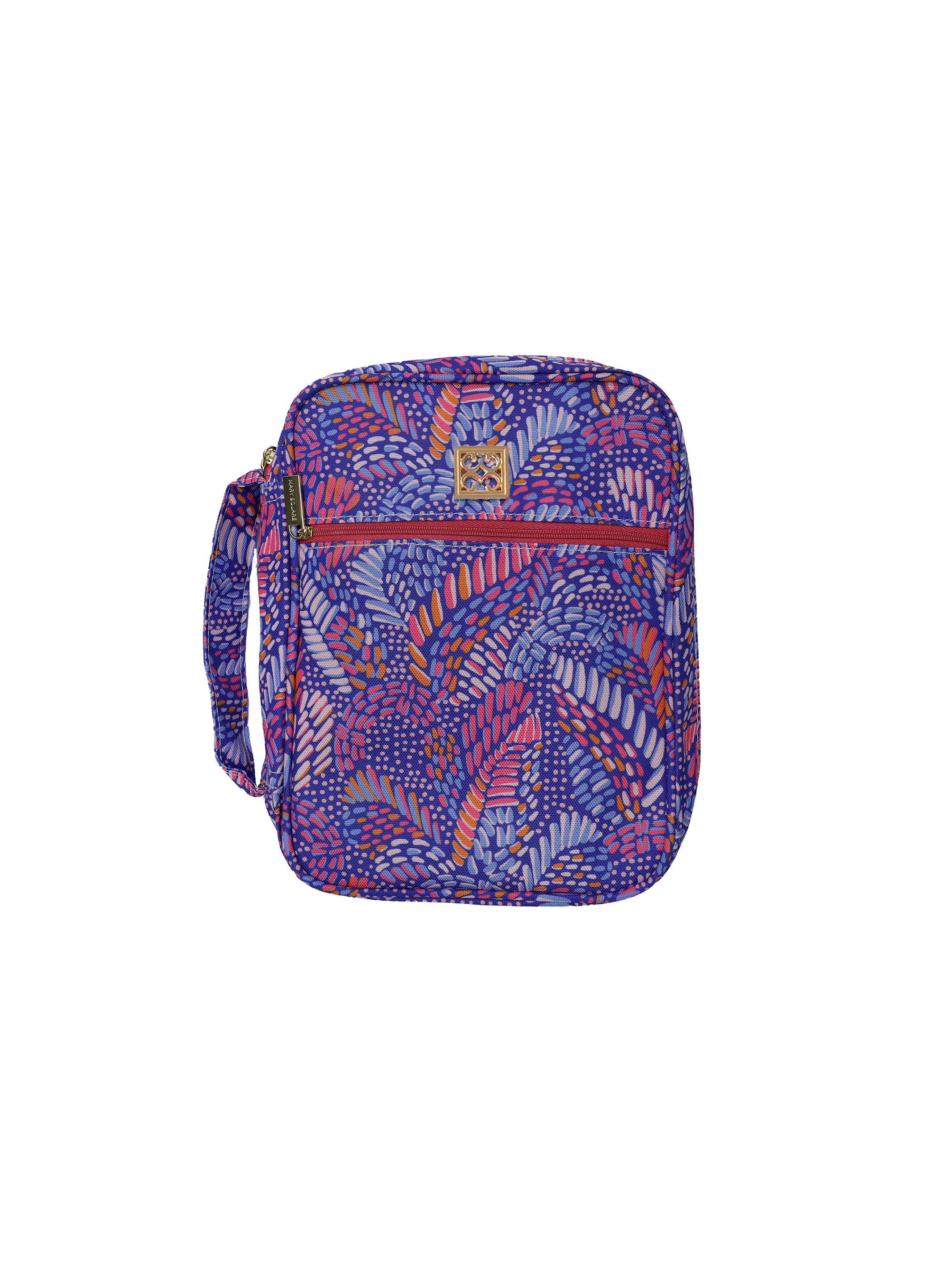 Bible Cover | Mosaic Meadow Blue