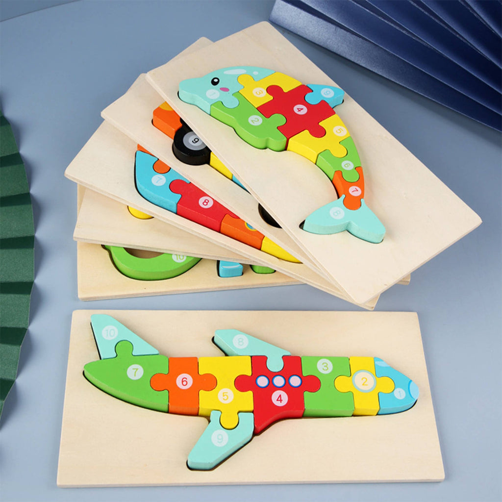 Montessori Easter Educational Wooden Puzzle Toy