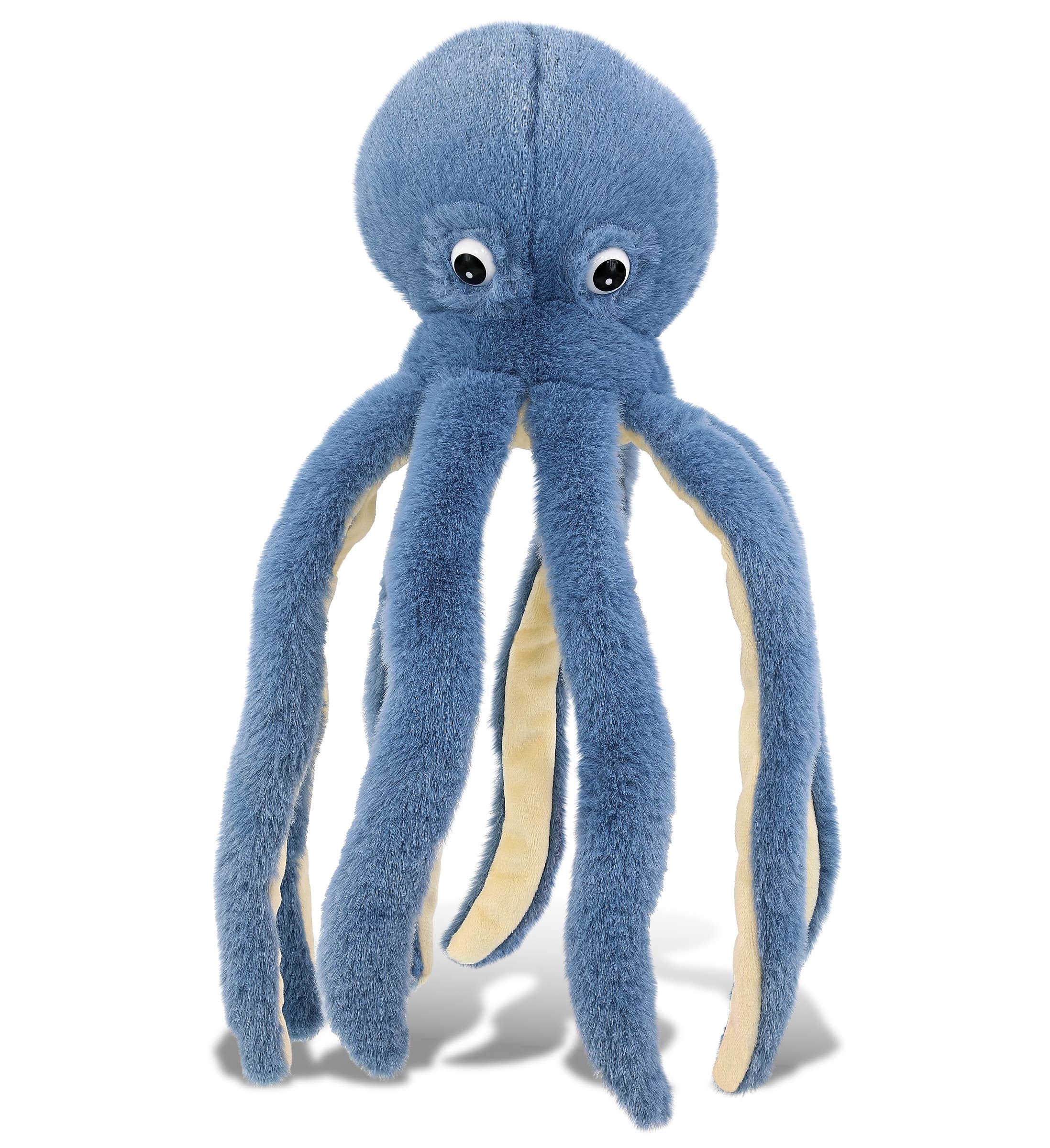 Super-Soft Plush - Blue Octopus 15"