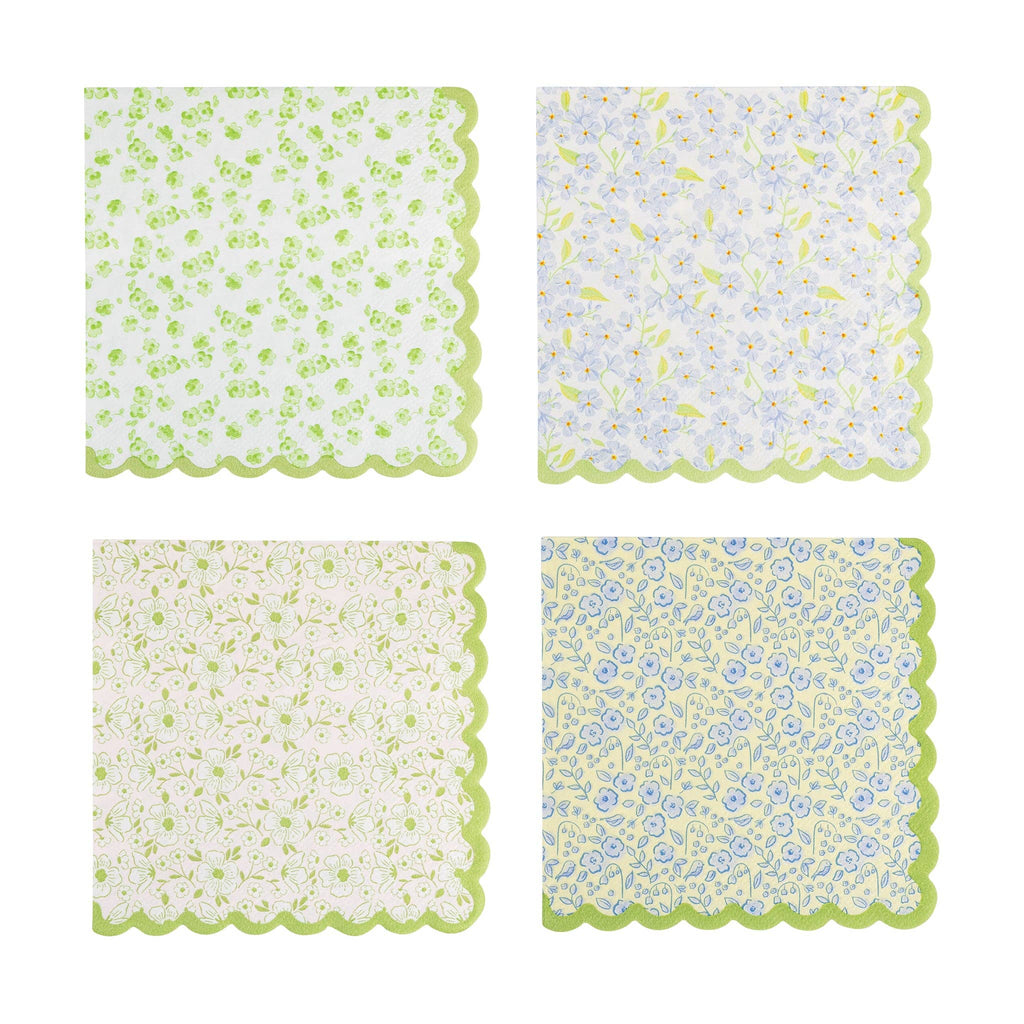 Ditsy Floral Cocktail Napkin Set (24ct)