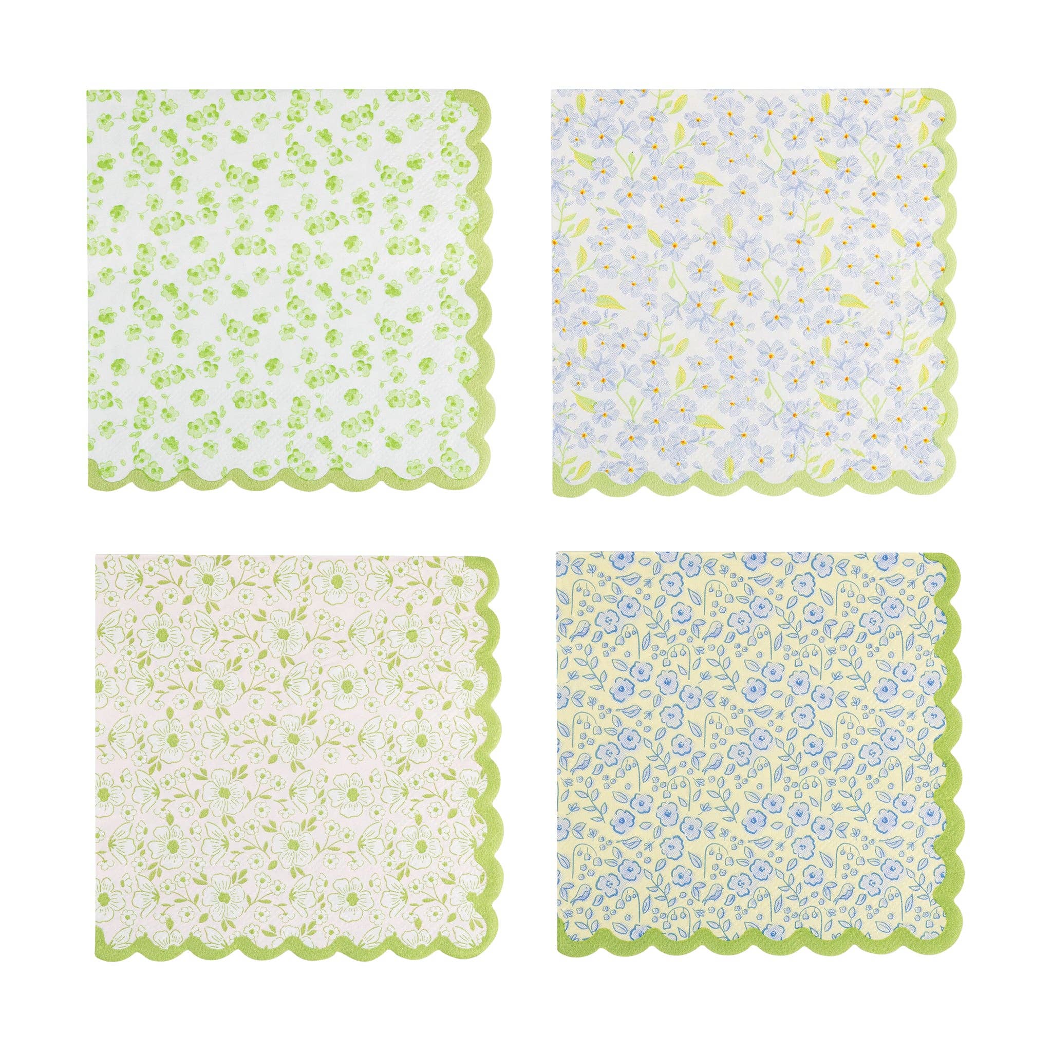 Ditsy Floral Cocktail Napkin Set (24ct)