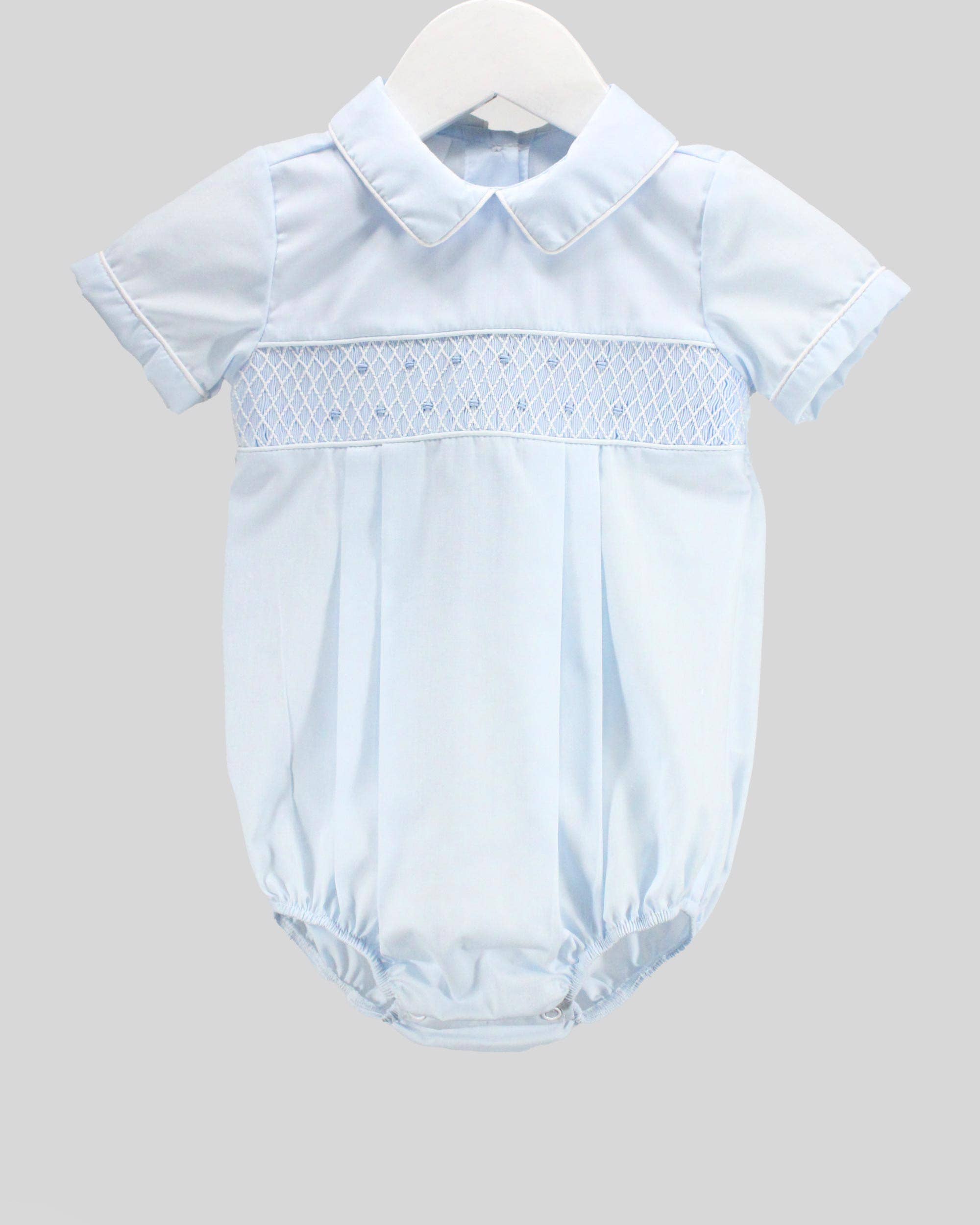 White Over Light Blue Matthew Bubble