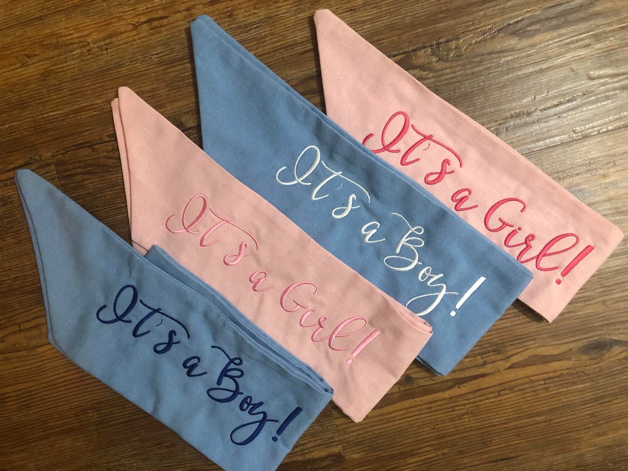Custom Wreath Sash