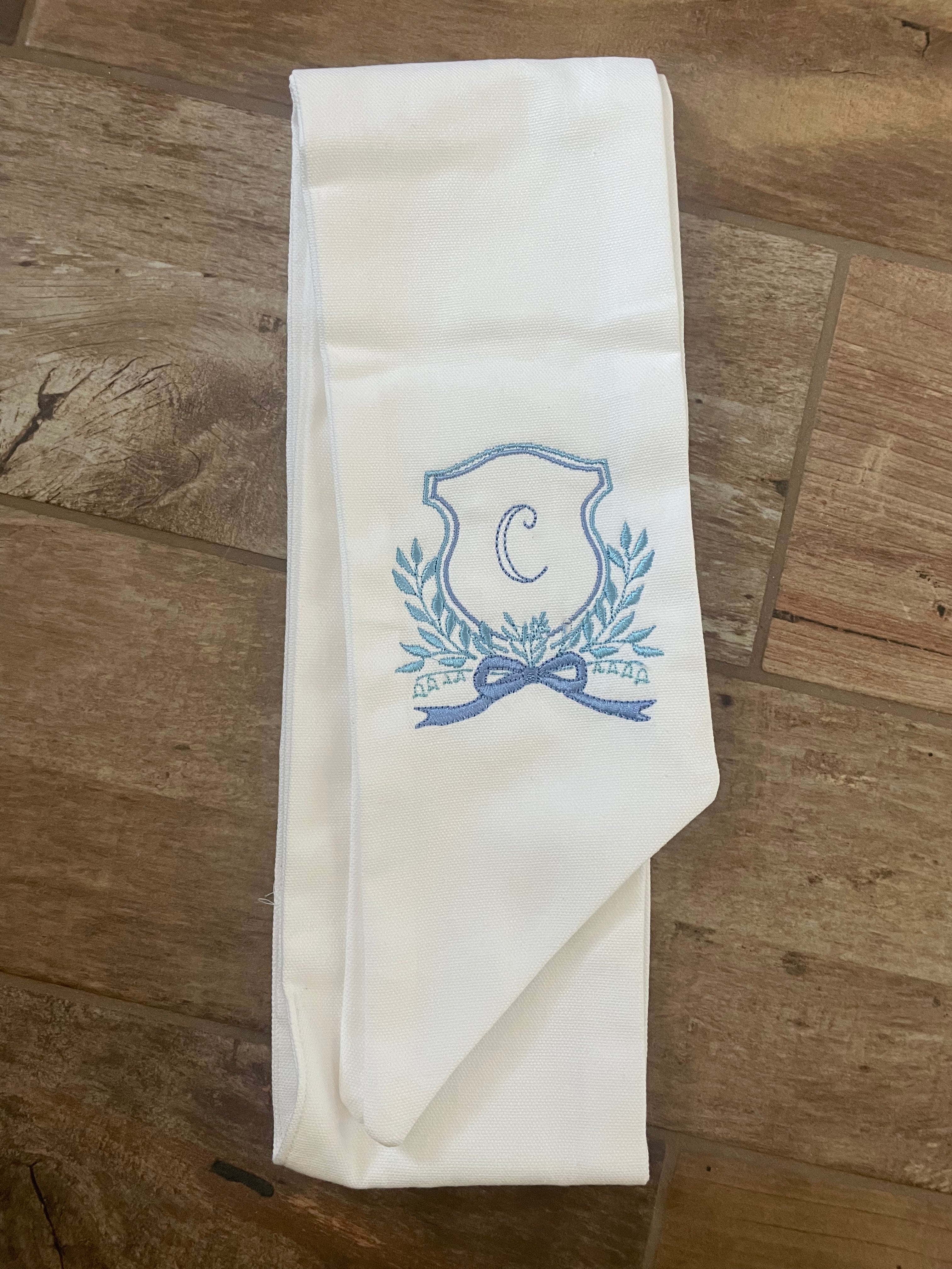 Custom Wreath Sash