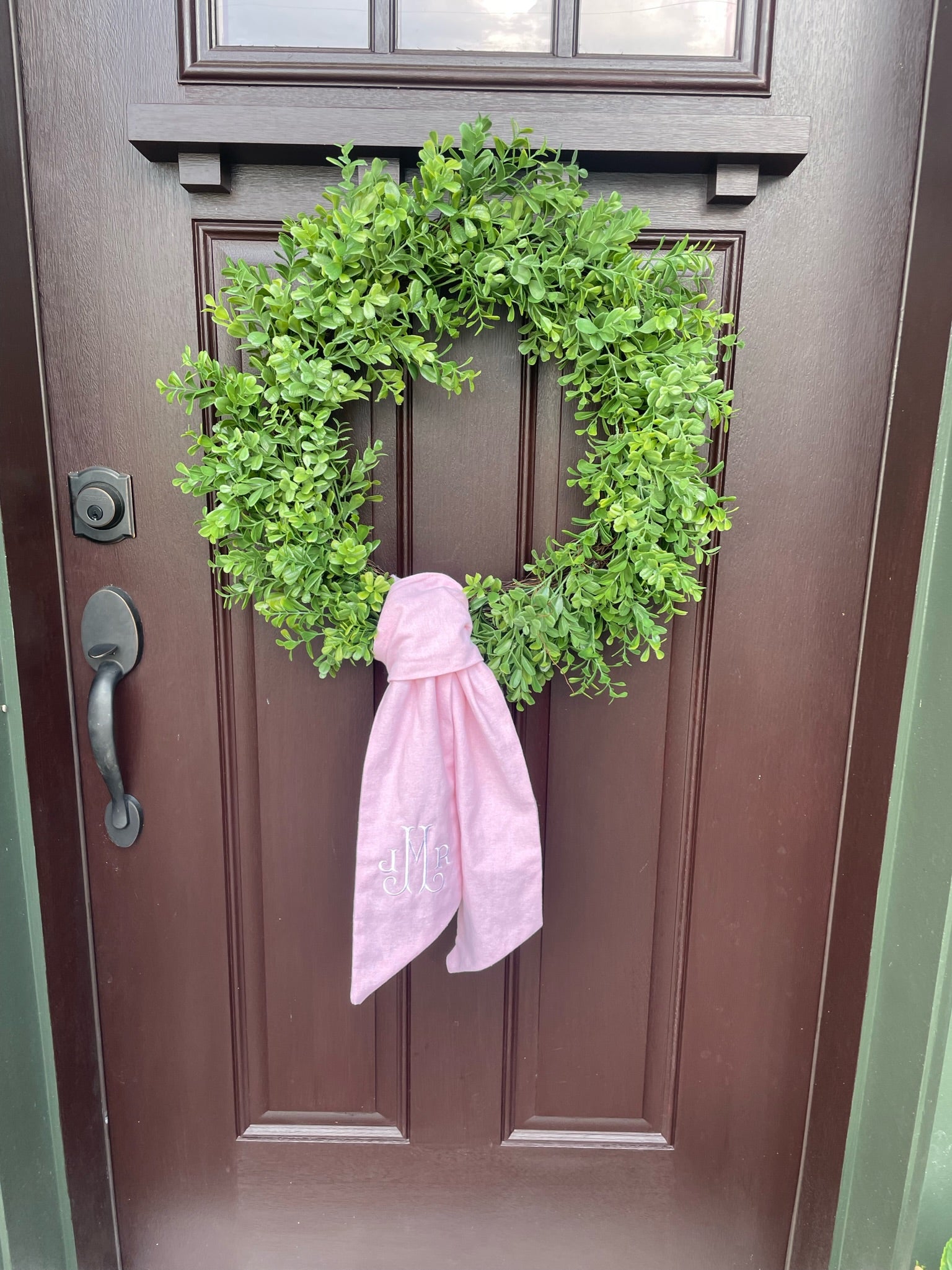 Custom Wreath Sash